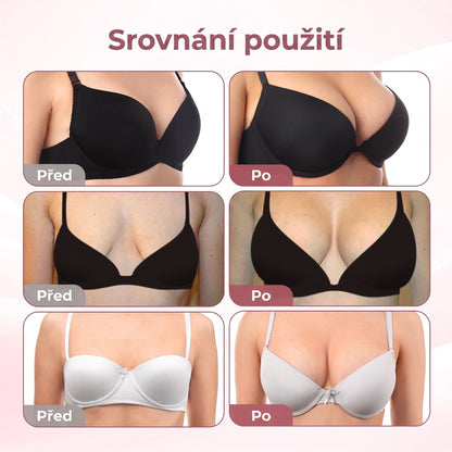 💬HISKIN® Mikroneedlová náplast pro podporu objemu, lifting a pevnost prsou